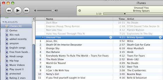 iTunes DJ for iTunes and iPhone, from the Remote app, lets you democratize your playlists
